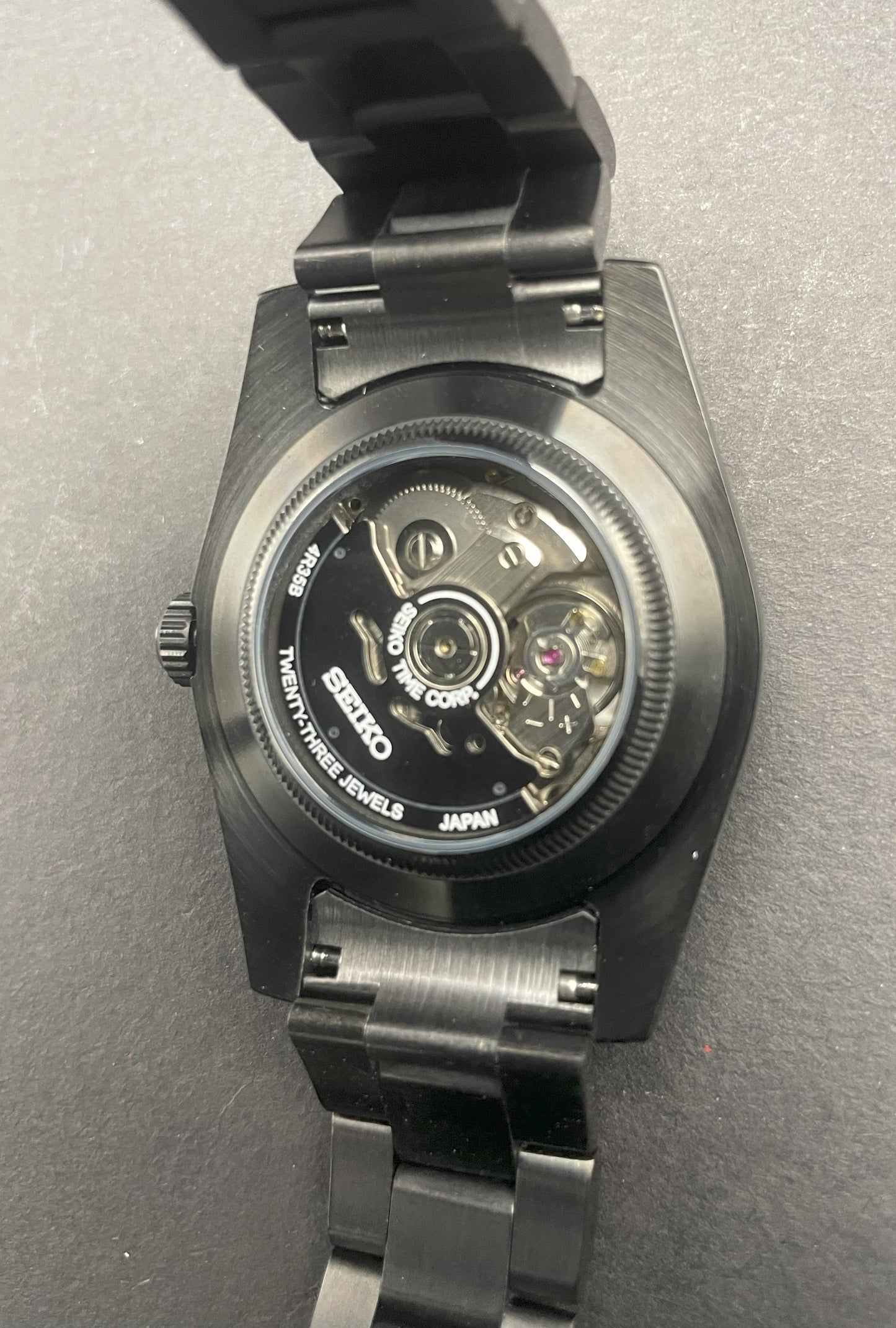 Uhr „Arabic Black Shine“