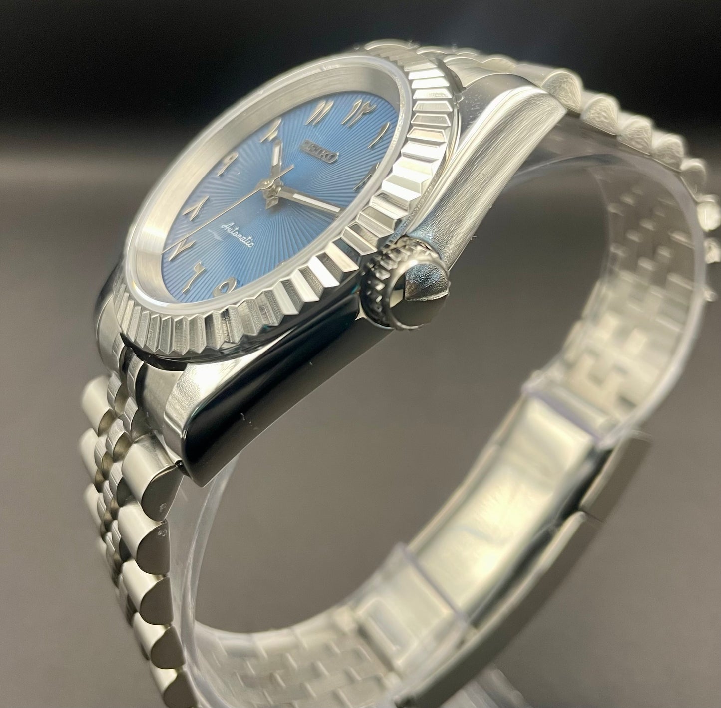 Montre "Arabic Pure" Bleu Marine