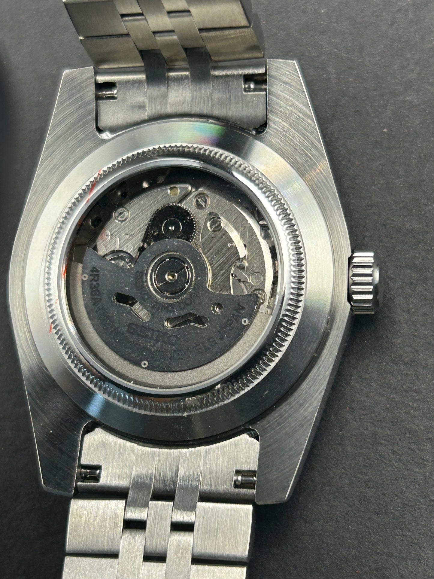 "Arabic Pure" Schwarze Uhr