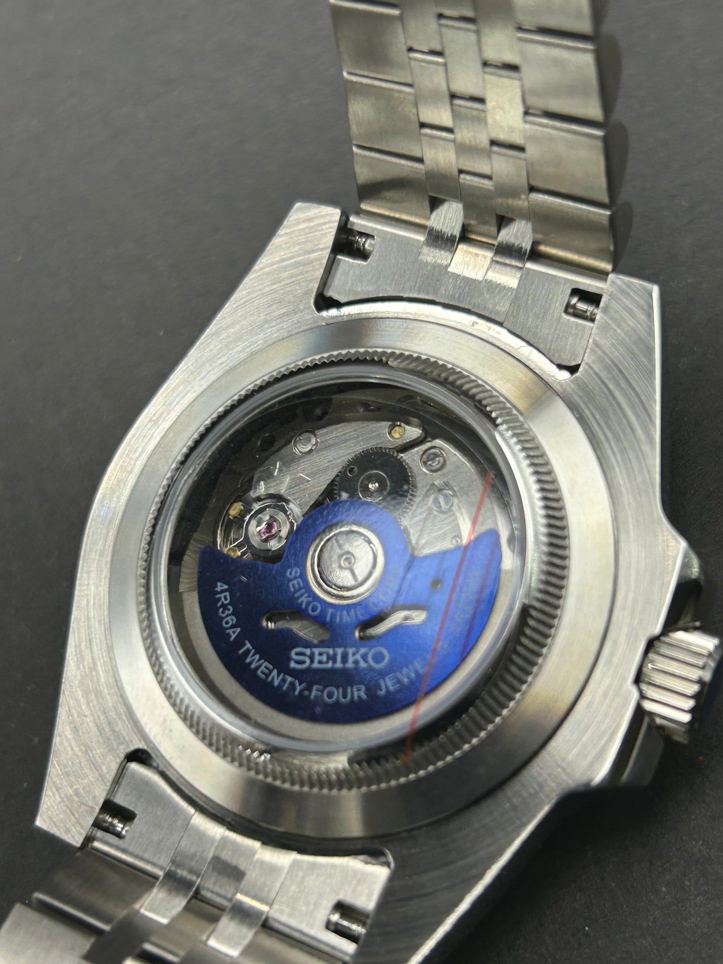 Uhr „GMT Blue Ring“