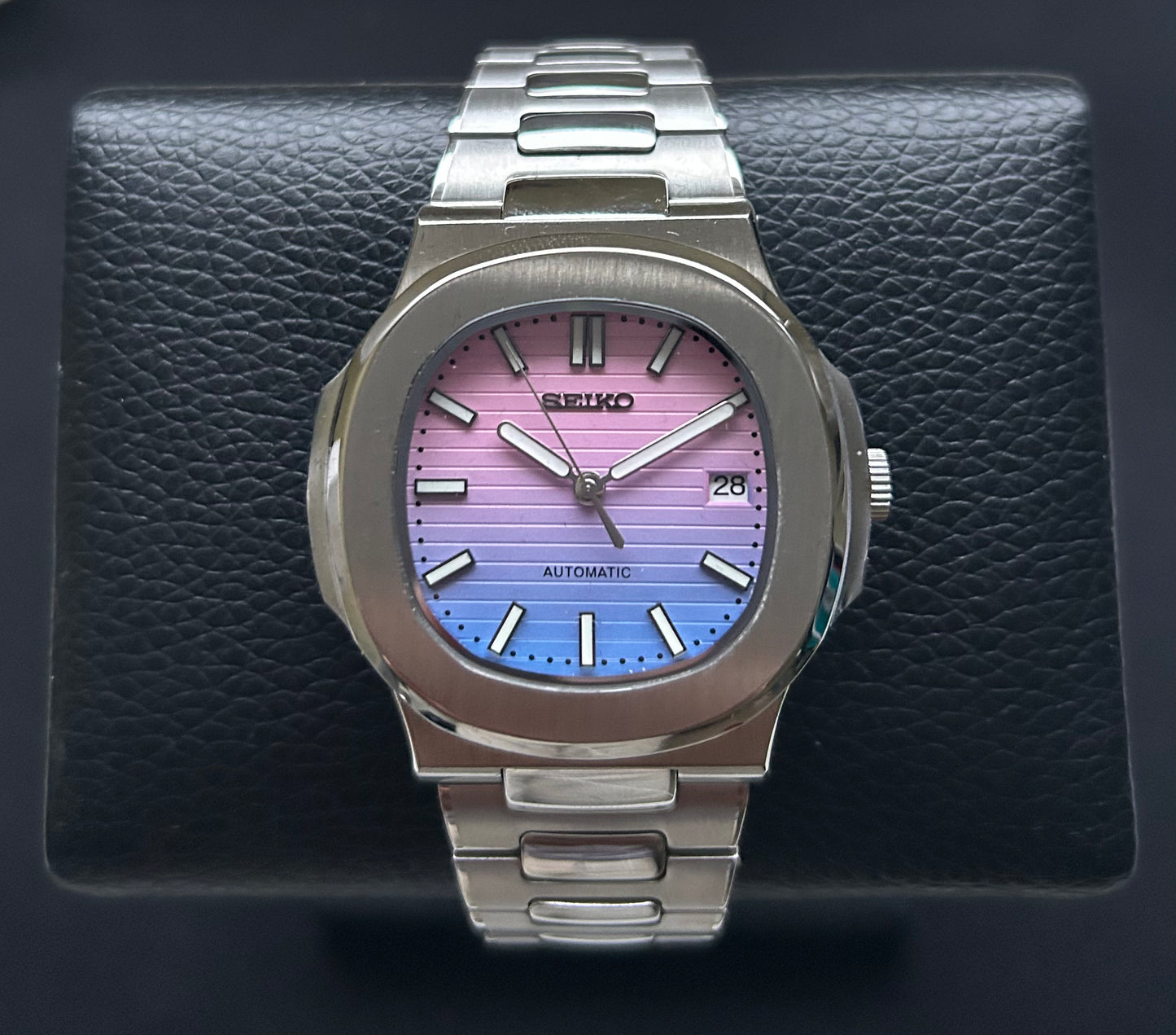 Montre "Aqua Date Gradient"