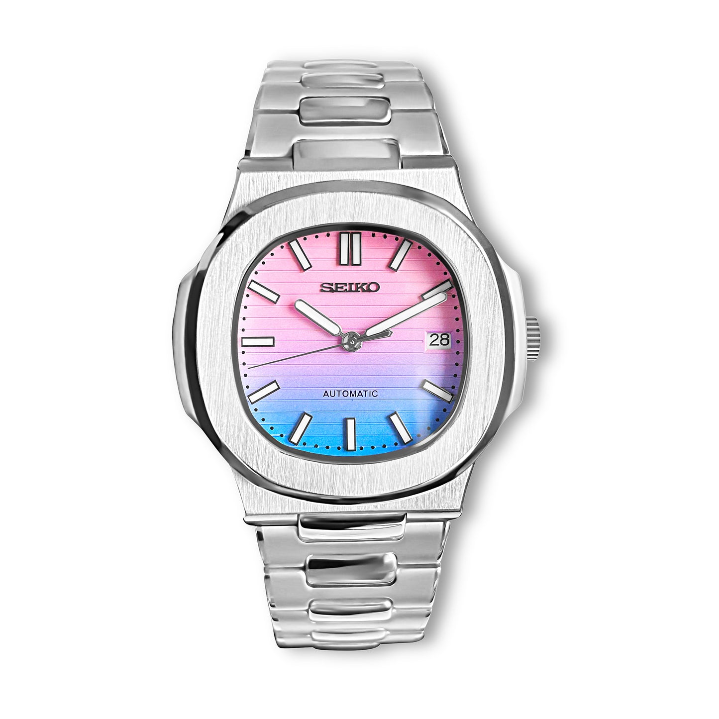 Montre "Aqua Date Gradient"