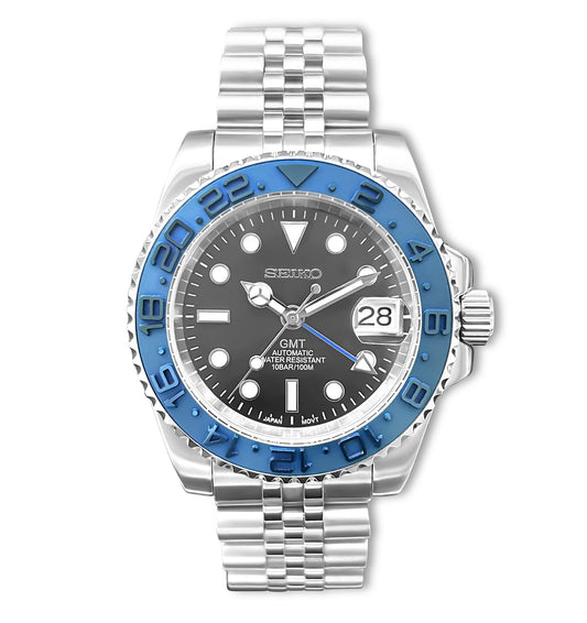 Uhr „GMT Blue Ring“